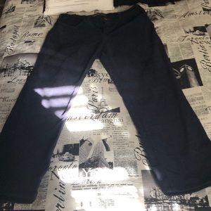 Men’s navy, corduroy pants36/32